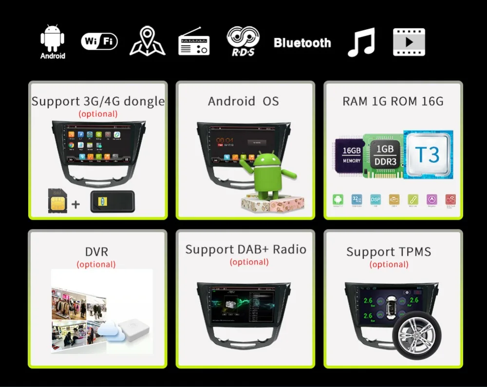 Perfect Bosion 4 core android 8.1 car dvd multimedia player for Nissan X-Trail 2014-2017 stereo radio gps navigation navi free camera 4