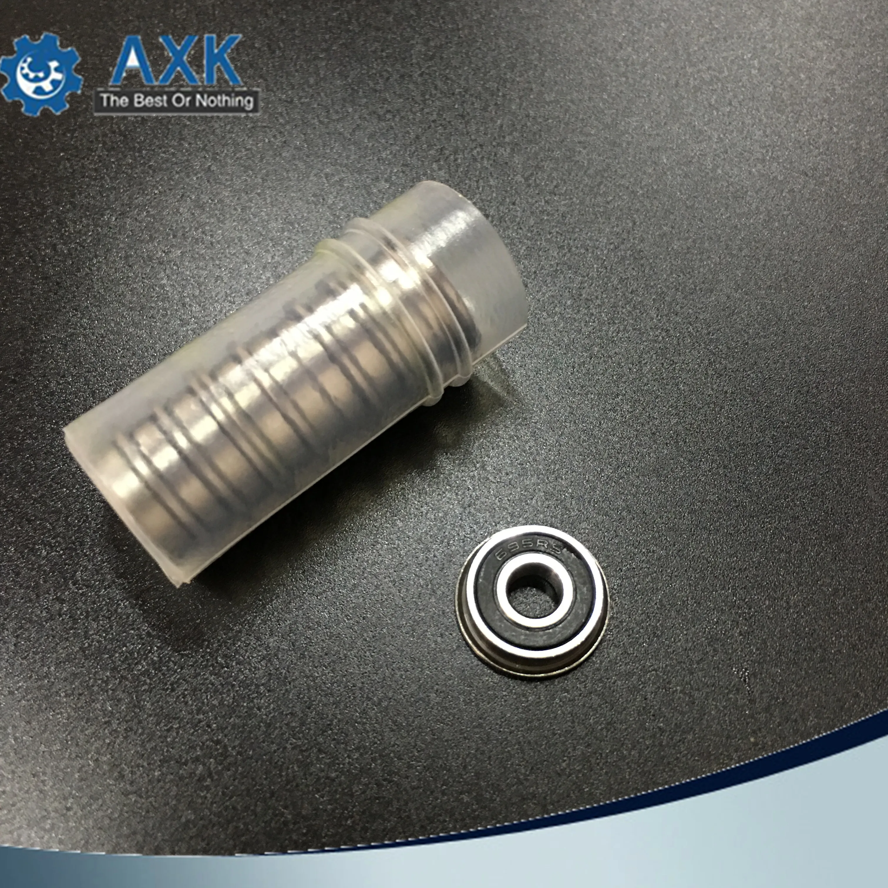 F695RS F695 ZZ подшипник 5*13*4 мм (10 шт.) ABEC 1 фланцевые миниатюрные 2RS шарикоподшипники RF