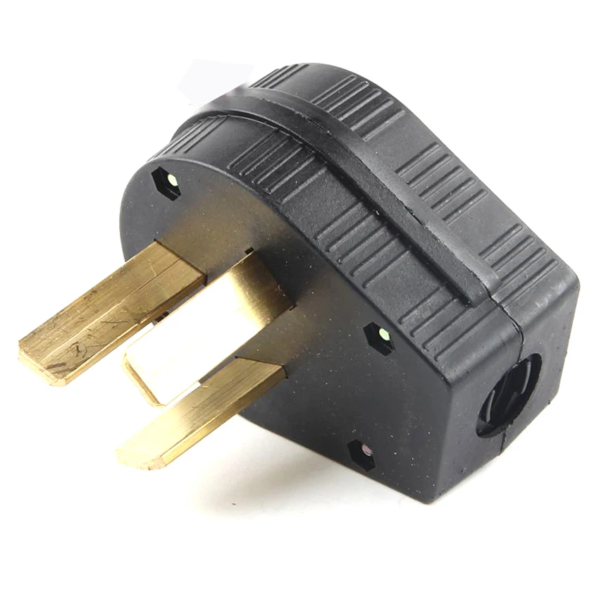 1pcs Black America 50A Nema L10-50P L10-50R US Power Electric Wired Connector Male Female Locked Receptacle Industry Plug Socket