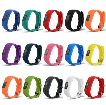

200Pcs/Lot Fast Ship New Soft Silicone Replacement Wrist Watch Band Strap for Garmin Vivofit3 Vivofit 3 Smart Watch