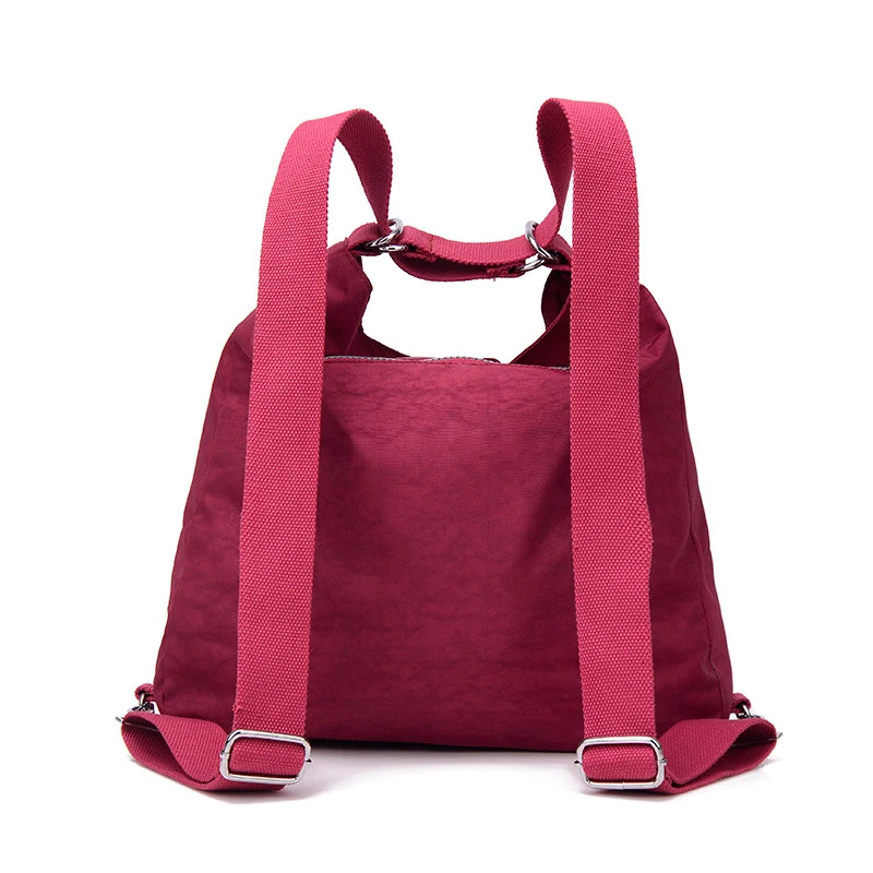 3 шт./лот элегантный дизайн Для женщин нейлоновый водонепроницаемый рюкзак сумки для подростка повседневная женская обувь Наплечные сумки