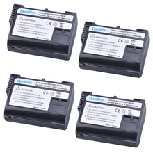 4 Pack DuraPro EN-EL15 Digital Batteries EN EL15 ENEL15 For Nikon D600 D610 D600E D800 D800E D810 D7000 D7100 d750 V1 MH-25