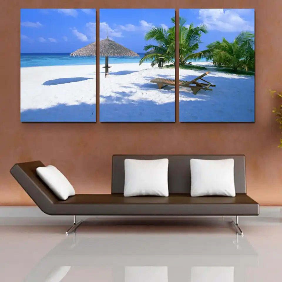 Download Playa colores sala de estar Desktop Wallpaper Free