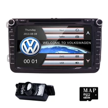 2 din 8″ Auto radio GPS Car DVD Player For VW Touran Golf 5 6 Caddy Passat B6 Skoda T5 GPS Navigation SWC Car Radio Audio Video