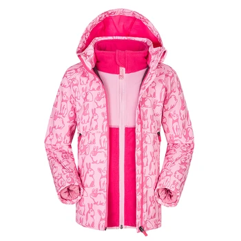 

Winter new children's single and double board ski wear hiking adventure outing children's outdoor equipment waterproof jacket