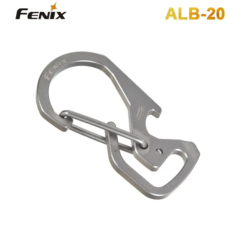 

2018 New FENIX ALB-20 TC4 titanium alloy for hanging hook and bottle opener and a straight screwdriver