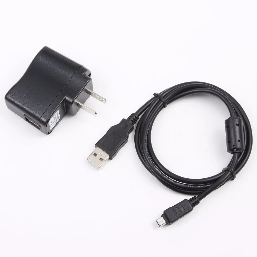 USB AC Power Adapter Battery Charger Cord For Olympus SP 810 UZ SP 820 UZ Camerain Chargers