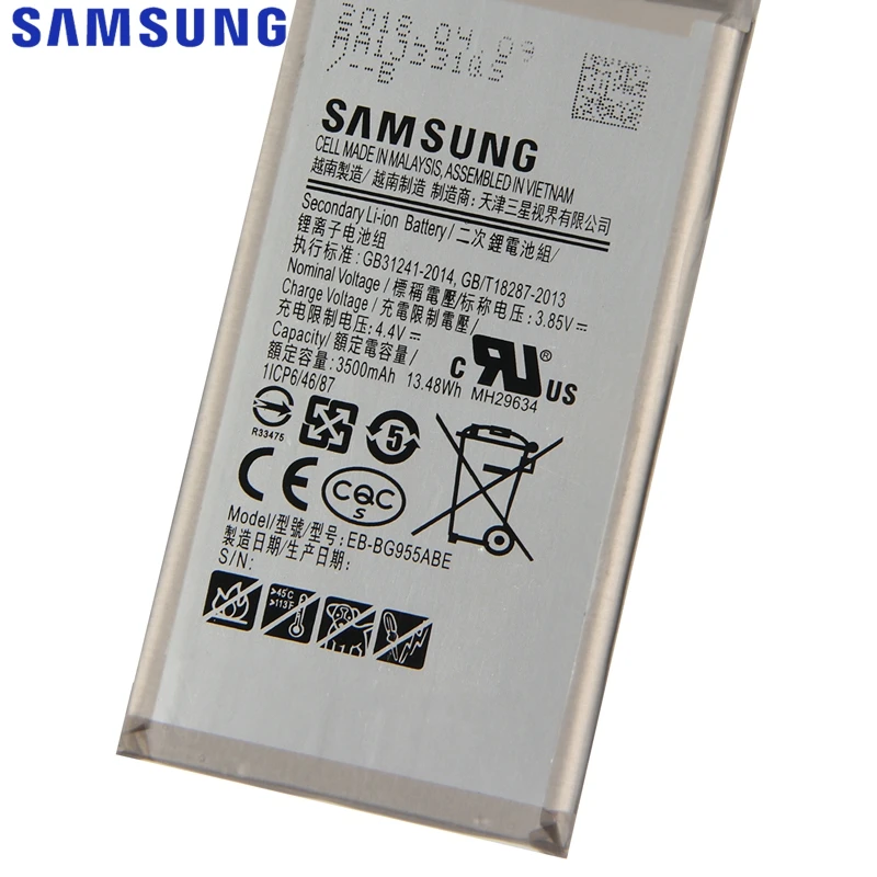 Оригинальная замена samsung Батарея для Galaxy S8 плюс G9550 G955 GALAXY S8Plus S8+ SM-G9 SM-G955 EB-BG955ABA EB-BG955ABE