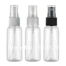 50 мл ПЭТ прозрачный пластиковый флакон пустые бутылки спрей Путешествия многоразового косметические упаковки Контейнер 100 шт./лот