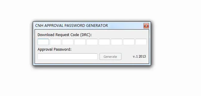 CNH EST APPROVAL PASSWORD