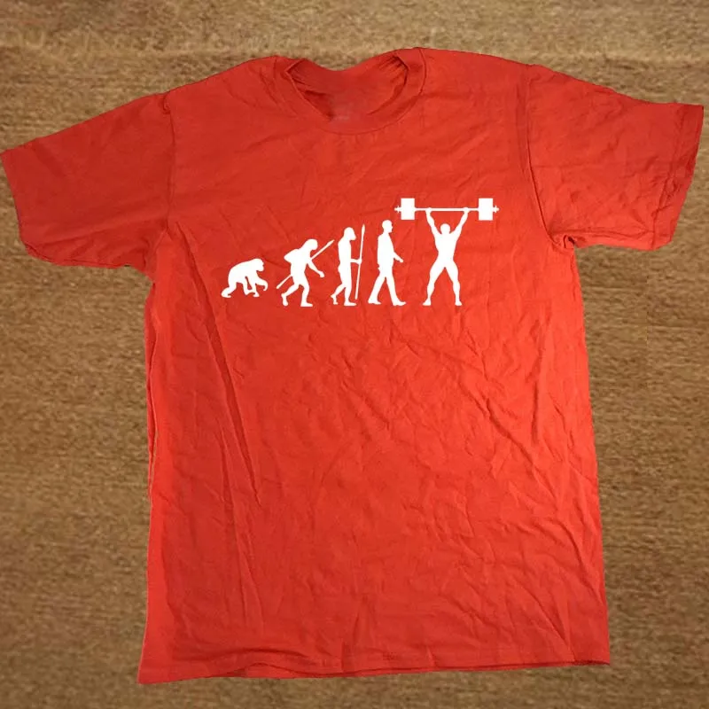 Camiseta de algodón de manga corta para hombre Camisetas Top Camisetas masculinas evolución divertida Camiseta de algodón de manga corta para hombre Camisetas Top Camisetas masculinas evolución divertida