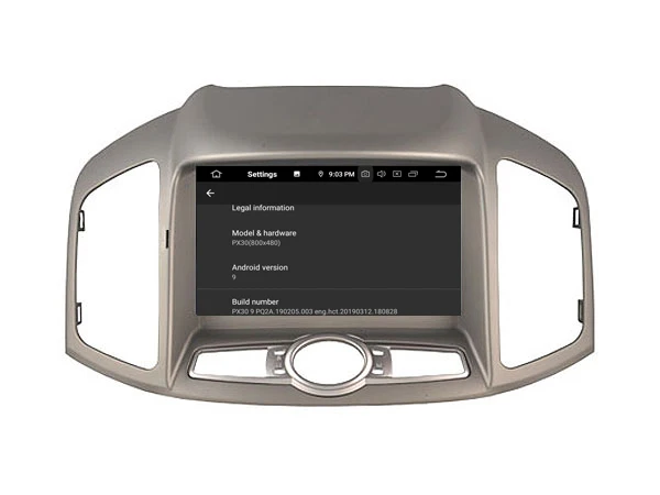 Excellent touch screen OTOJETA Android 9.0 car dvd player FOR CHEVROLET CAPTIVA 2012-2013 HU car accessories gps Multimedia radio Stere 5