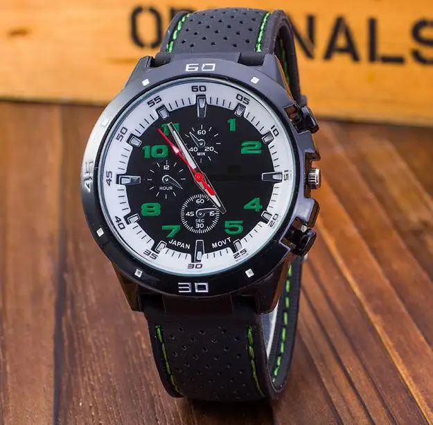 Горячая распродажа мужские спортивные часы модные силиконовые военные водонепроницаемые часы спортивные аналоговые кварцевые наручные часы relogio ma