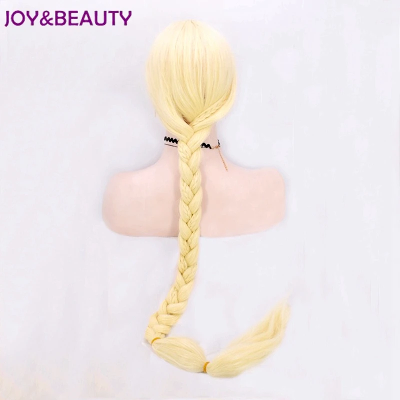 JOY & BEAUTY длинный прямой парик из фильма Принцесса Рапунцель супер 150 см блондинка