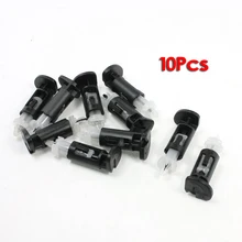 10 Pcs Plastic Mounting Clip for Intel 4 Way CPU Coolers-CAA