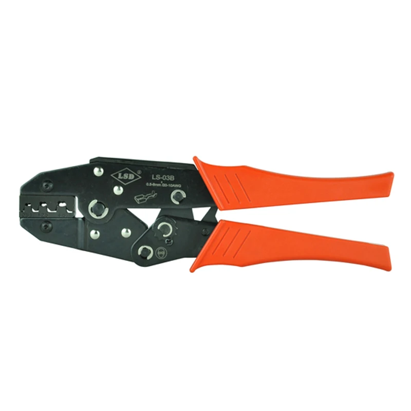 

High quality Ratchet Crimping Tool LS-03B for Open Barrel Terminals 0.5-6mm2, open plug type connectors wholesale
