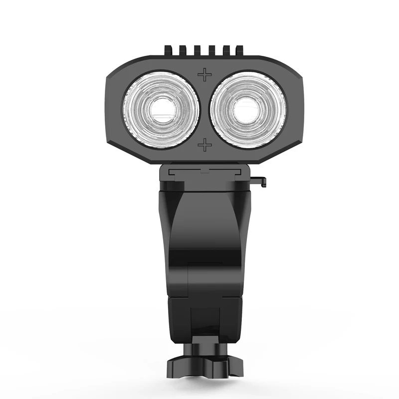 Billige Y16 400LM 2 XPE LED Fahrrad Reiten Licht LED Taschenlampe USB Aufladbare mit 360 Grad Rotation Halterung und 5 Modi für Bike