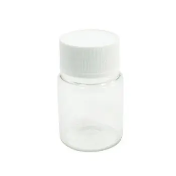 

60ML Capacity Laboratory Storage Clear Plastic Widemouth Bottle White