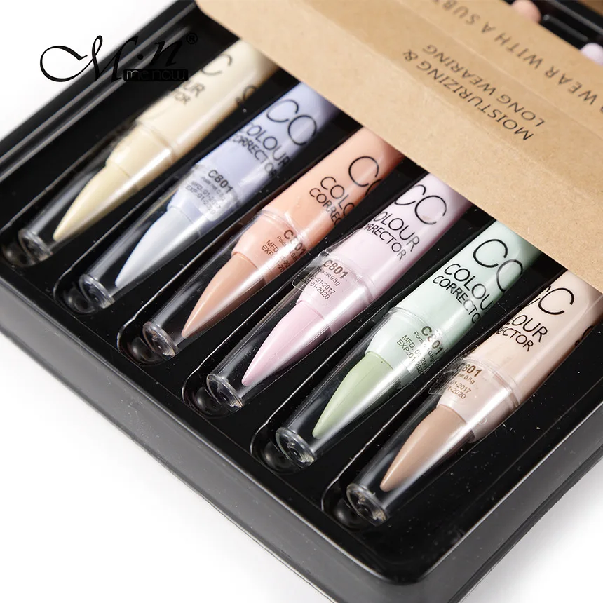 

Menow face makeup concealer cream waterproof moisturizing concealer pencil face contour highlight pen cc corrector stick MN056