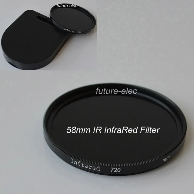58 mm 58mm IR Infrared Infra Red Lens Filter Filters 720nm For Canon