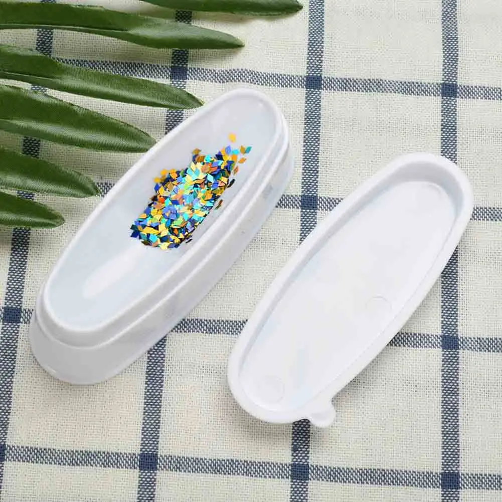 

Nail Dip Powder Case French Manicure Tray Nail Art Storage Box Container SSwell