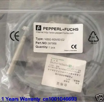 

DHL/EUB 2pcs New PepperL+Fuchs Proximity Switch NBB2-8GM50-E2 15-18