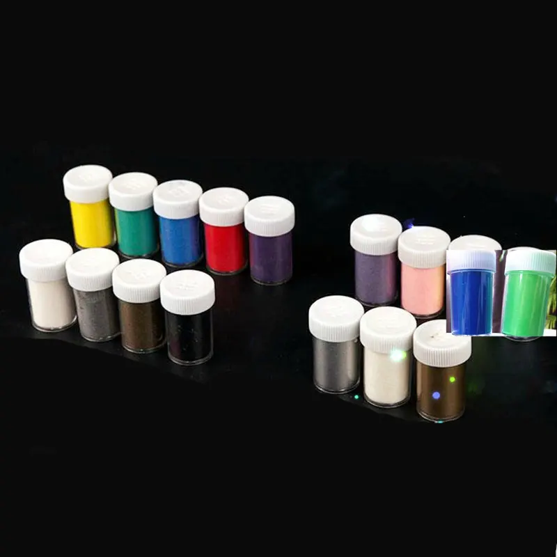 

30ml/bottle 15 colors of embossed powder DIY handmade special, Embossing Powder DIY Paint Rubber stamp scrapbooking tools