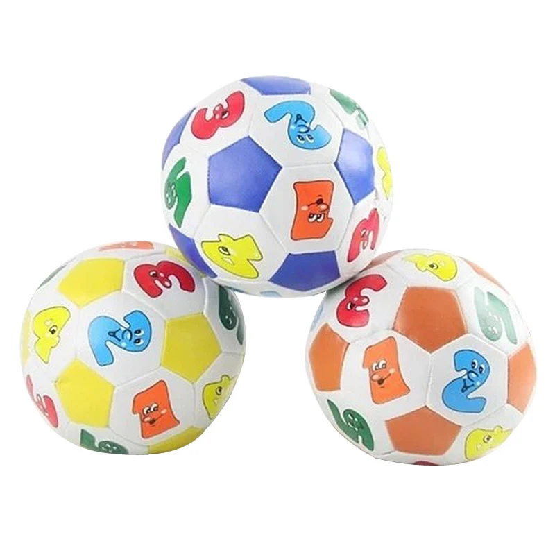 price cut Children Kids Educational Toy Baby Learning Colors Number Rubber Ball Plaything High Quality