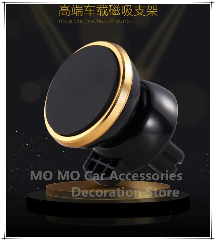 

HOT NEW Auto Magnetic Car Phone Holder Car-Styling Mount Stand for passat b5 b6 renault megane 2 golf peugeot 3008 2017 audi a4