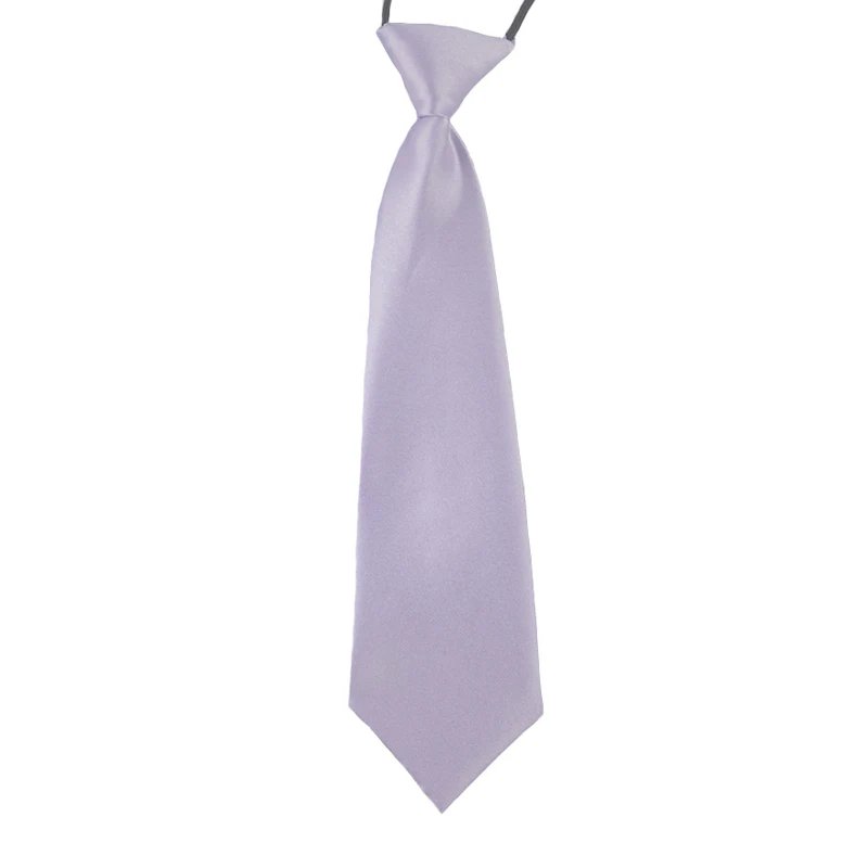 Однотонные галстуки-бабочки для мальчиков и девочек, школьные галстуки для детей, черные галстуки для сценических выступлений, фотографий, выпускных церемоний - Цвет: light purple