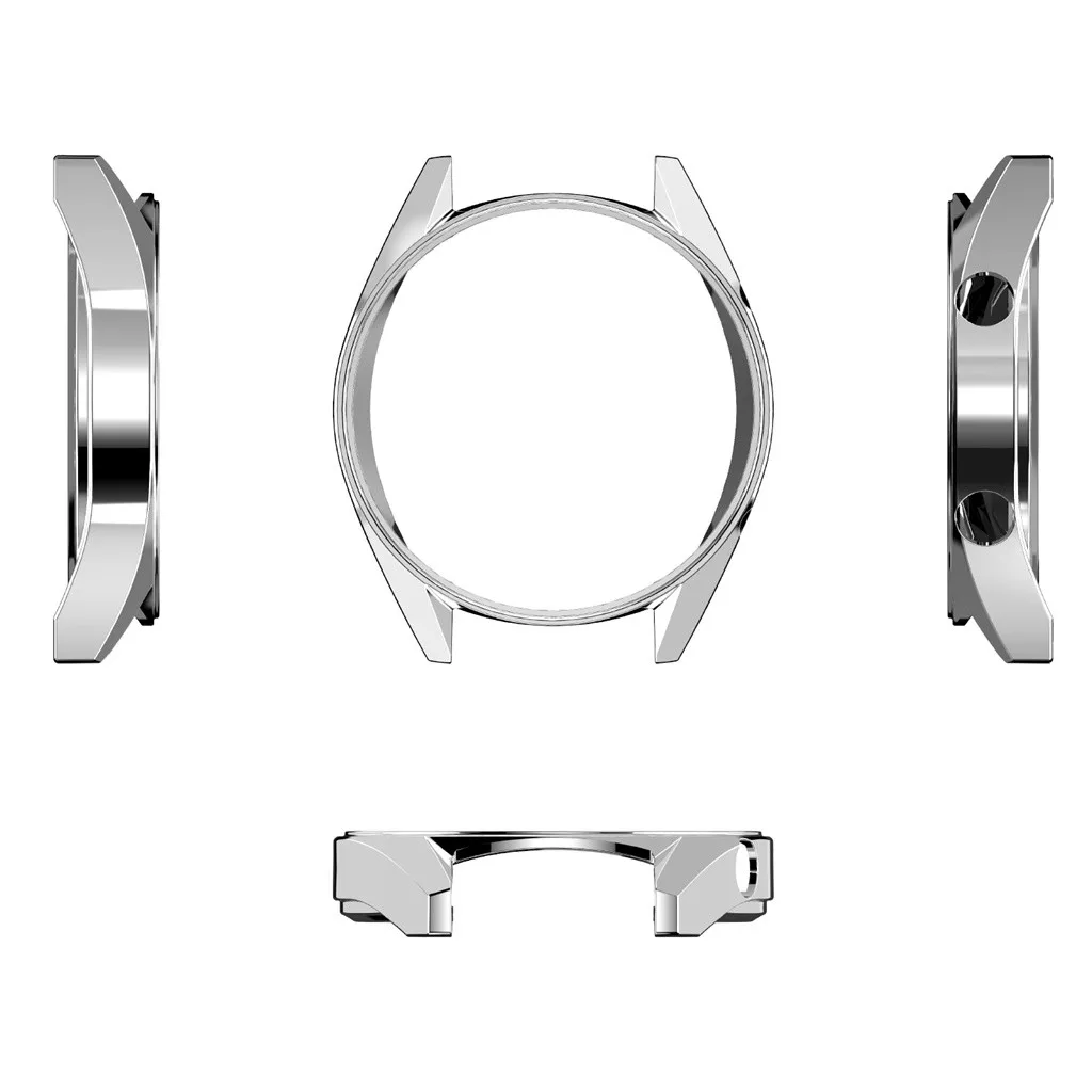 Модные простые часы Чехлы ультра-тонкий гальванических прозрачный ТПУ чехол для huawei часы GT Прочный для мужчин часы Чехол