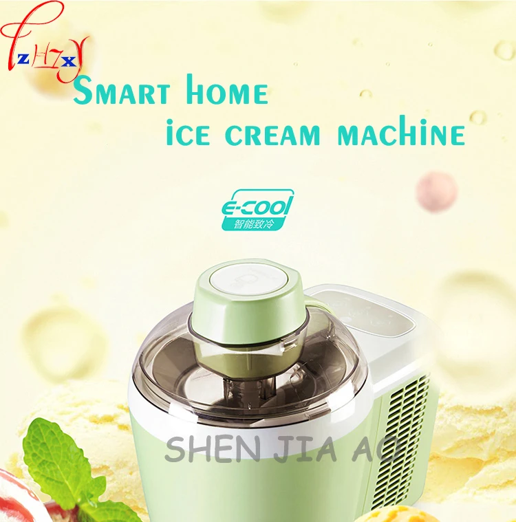 1 шт., 220 В, 90 Вт, домашняя мини машина для Фруктового мороженого, автоматическая машина для мягкого/твердого мороженого, для детей, сделай сам, машина для мороженого