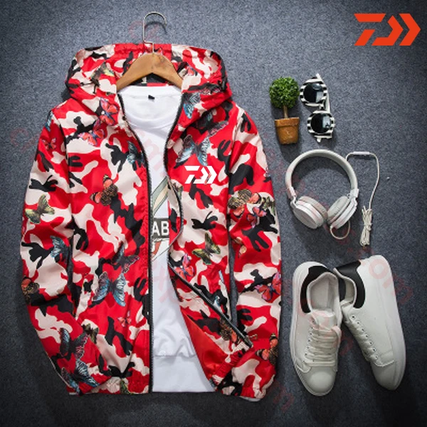  2019 New DAIWA Fishing Shirts Spring Summer Extra Thin Camping Fishing Clothing Men Women Outdoor C