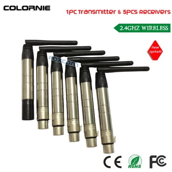 

Free Shipping Factory Sell DMX512 Digital DMX512 Transmitter & receiver dmx wireless dmx512 controller