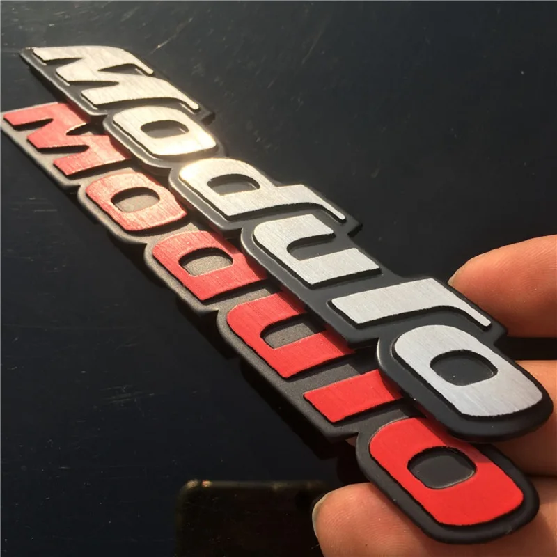 

3D Aluminum Mugen Emblem Chrome Logo Rear Badge For Car Trunk Sticker Car-Styling for Honda Civic Accord CRV Fit black and red