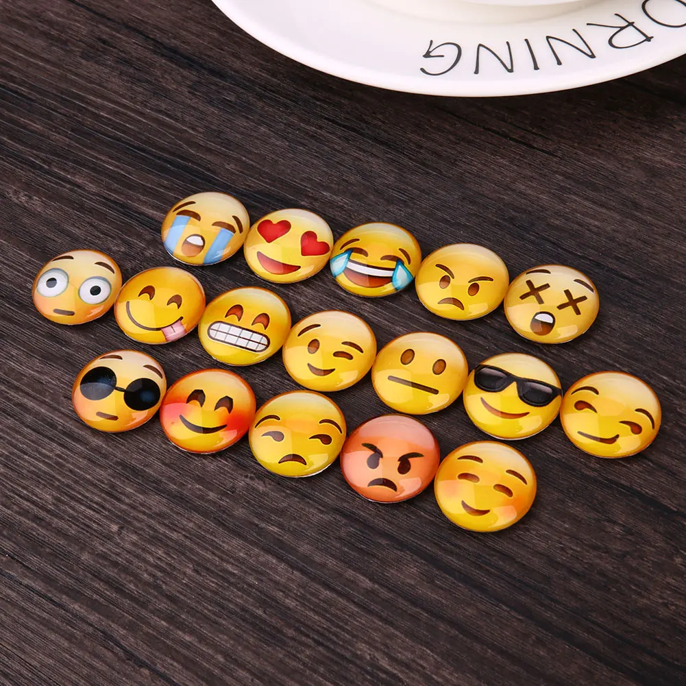 

Smiley Emoji Face Magnet Refrigerator Fridge Sticker Decoration Glass Sticker