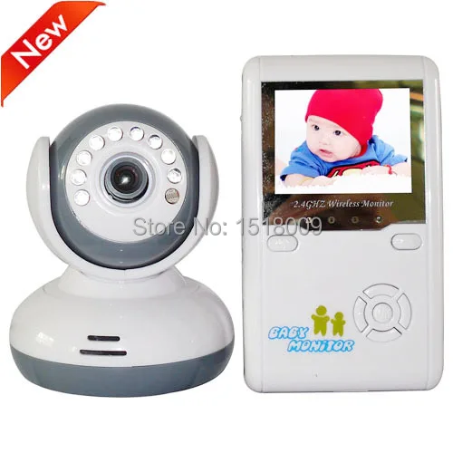 2.4G Wireless Digital Color LCD Baby Monitor Kit Baby Camera Video Baby
