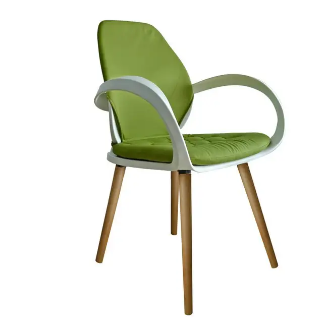 Conference Video Chair Reception Room Plastic Stool Conference Video Chair Reception Room Plastic Stool Household Coffee Green Orange Gray Color
