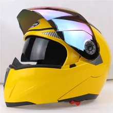 Professional Flip Up Motorcycle Helmet JIEKAI brand motorbike helmet Double lens helmet windshield can be choose