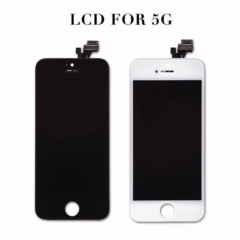 ЖК дисплей YWEWBJH для iPhone 5 запасная часть дисплея стеклянная сенсорная панель