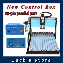 25-pin parallel port!!! 6040Z-S++, 800W Spindle +1.5kw VFD CNC6040 CNC Router water-cooling Metal engraving machiney cnc machine