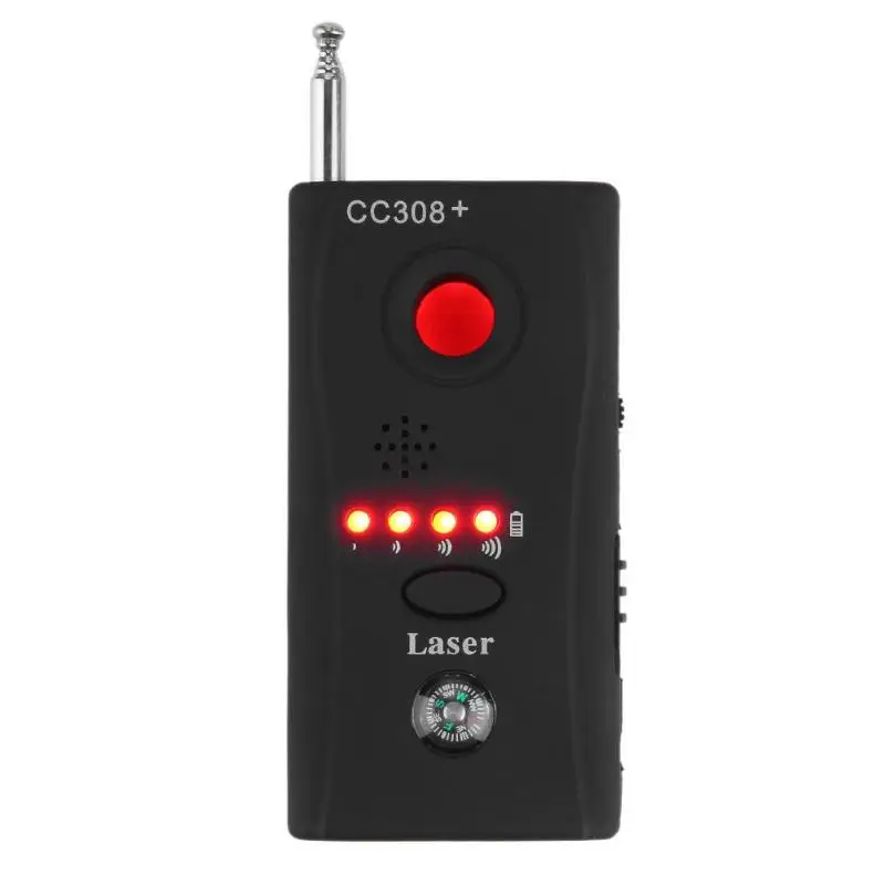 

1MHz-6.5GHz 2-Band RF Signal Bug Detector Camera GPS GSM Finder Detector Full Range Wireless Camera Cell Phone Detector Hot Sale