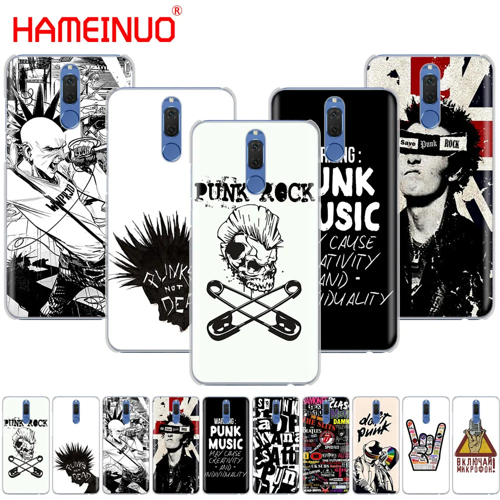 

HAMEINUO Punk Rock Cover phone Case for Huawei NOVA 2 2S 3e PLUS LITE p smart 2018 enjoy 7s mate 7 8 9 10 pro