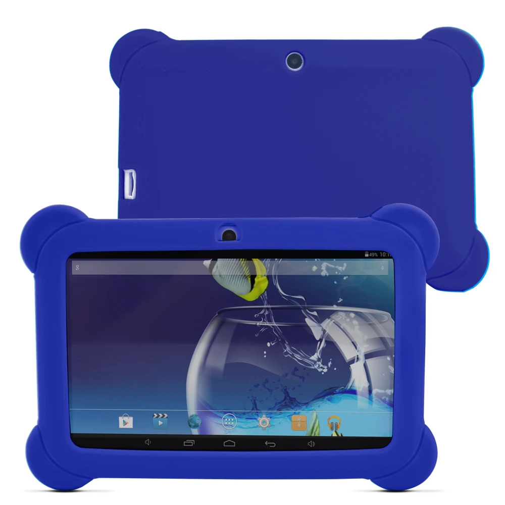 Yuntab 7 inch Q88 Allwinner A33 Quad Core 512MB/ 8GB Android 4.4.2 Kids Tablet PC HD Screen Dual camera with Silicone Case Yuntab 7 inch Q88 Allwinner A33 Quad Core 512MB/ 8GB Android 4.4.2 Kids Tablet PC HD Screen Dual camera with Silicone Case