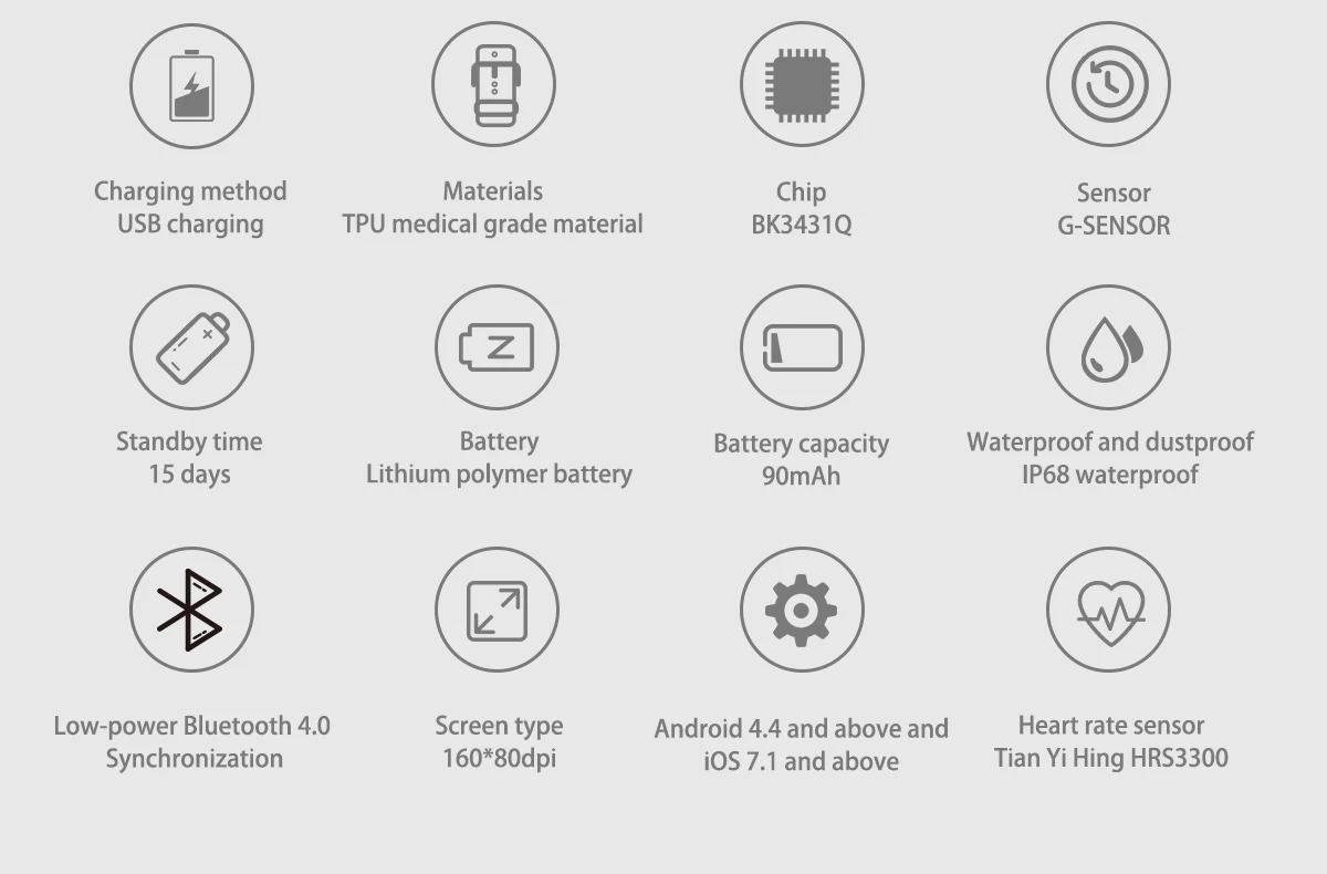 LYKL QW18 умный Браслет монитор сердечного ритма IP68 водонепроницаемый цветной экран фитнес-трекер часы для спорта на открытом воздухе браслет