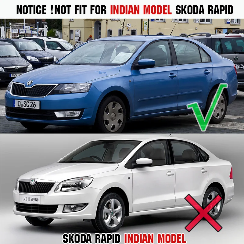 AX для Seat Toledo для Skoda Rapid 2012- хромированная наклейка формовочная Дверь Боковая Отделка накладка Стайлинг Защита акцент полоса