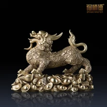 Медные украшения Мастер "Фортуна" предметы домашнего обихода орнамент аксессуары Pixiu украшение для гостиной