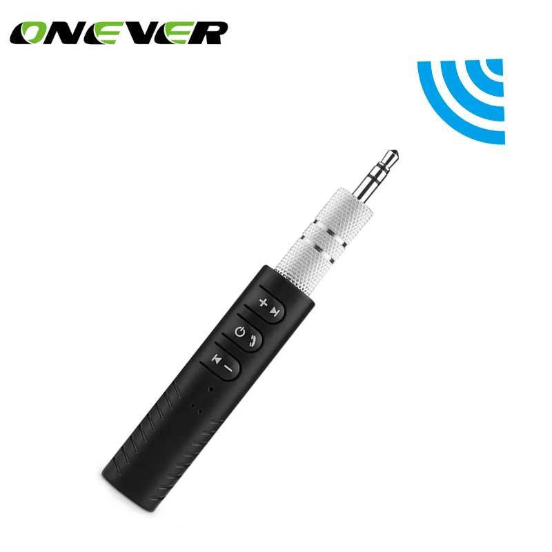 

Universal Mini Wireless Bluetooth Car Kit Hands free 3.5mm Jack Bluetooth Audio Receiver Adapter AUX for Speaker Headphone