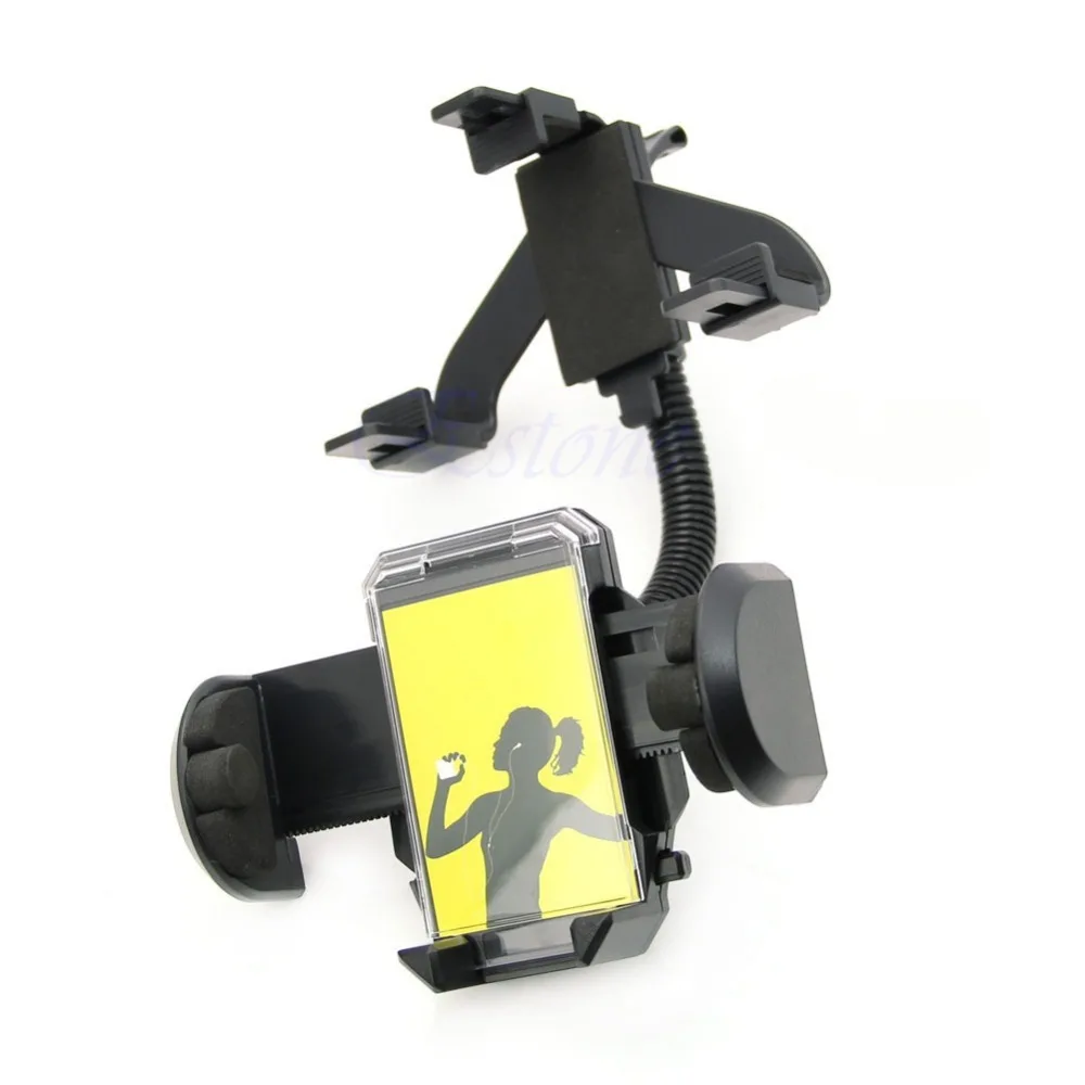 1 шт. авто зеркало заднего вида держатель для сотового телефона iPhone 5 5C 5S samsung S3 S4 gps аксессуары для интерьера 10166