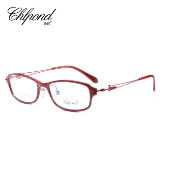 

2017 Chlpond Alloy Optical Eyewear Frames Women Myopia Computer Clear Lens Fashion multi-focal Prescription Glasses Frame 68542